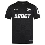 Günstige Fußballtrikots Wolverhampton Wanderers Torwart 2025-26 Schwarze Kurzarm